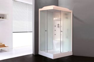 Душевая кабина Royal Bath HP правая стекло белое/матовое 120x80см RB8120HP7-WC-R